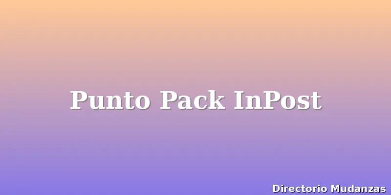 Punto Pack InPost