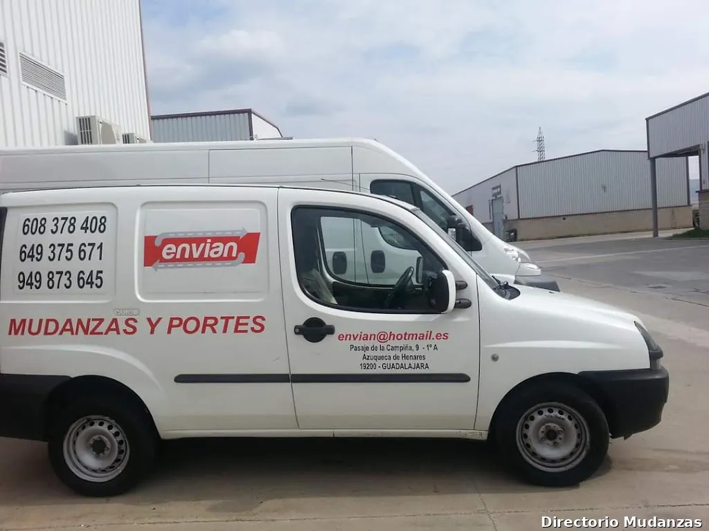 envian mudanzas y portes