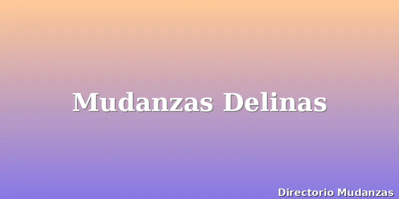Mudanzas Delinas