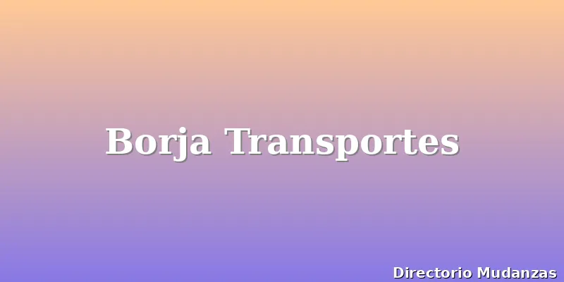 Borja Transportes