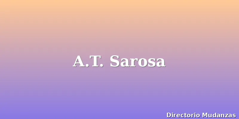 A.T. Sarosa