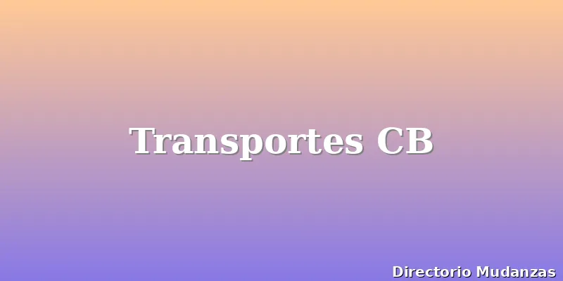 Transportes CB
