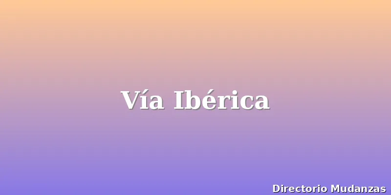 Vía Ibérica