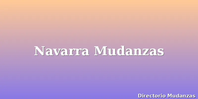 Navarra Mudanzas