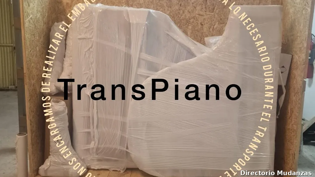 Especialistas en transporte de pianos