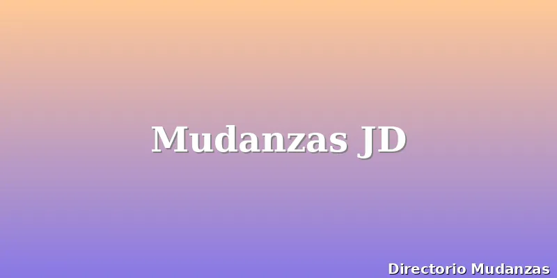 Mudanzas JD