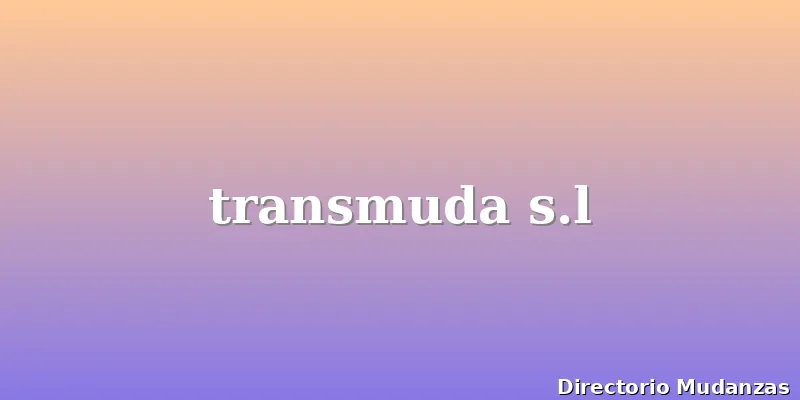 transmuda s.l