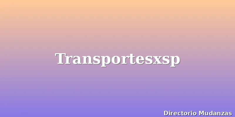 Transportesxsp