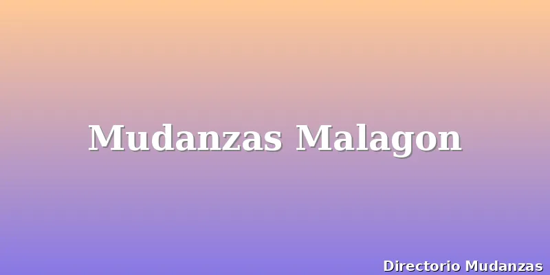 Mudanzas Malagon