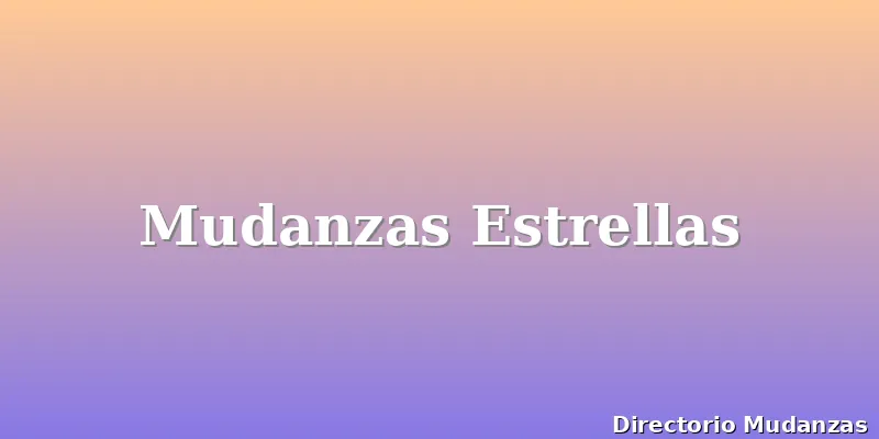 Mudanzas Estrellas