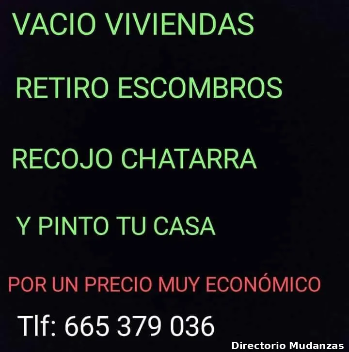 Mudanzas, Limpiezas y Vaciados Ximo