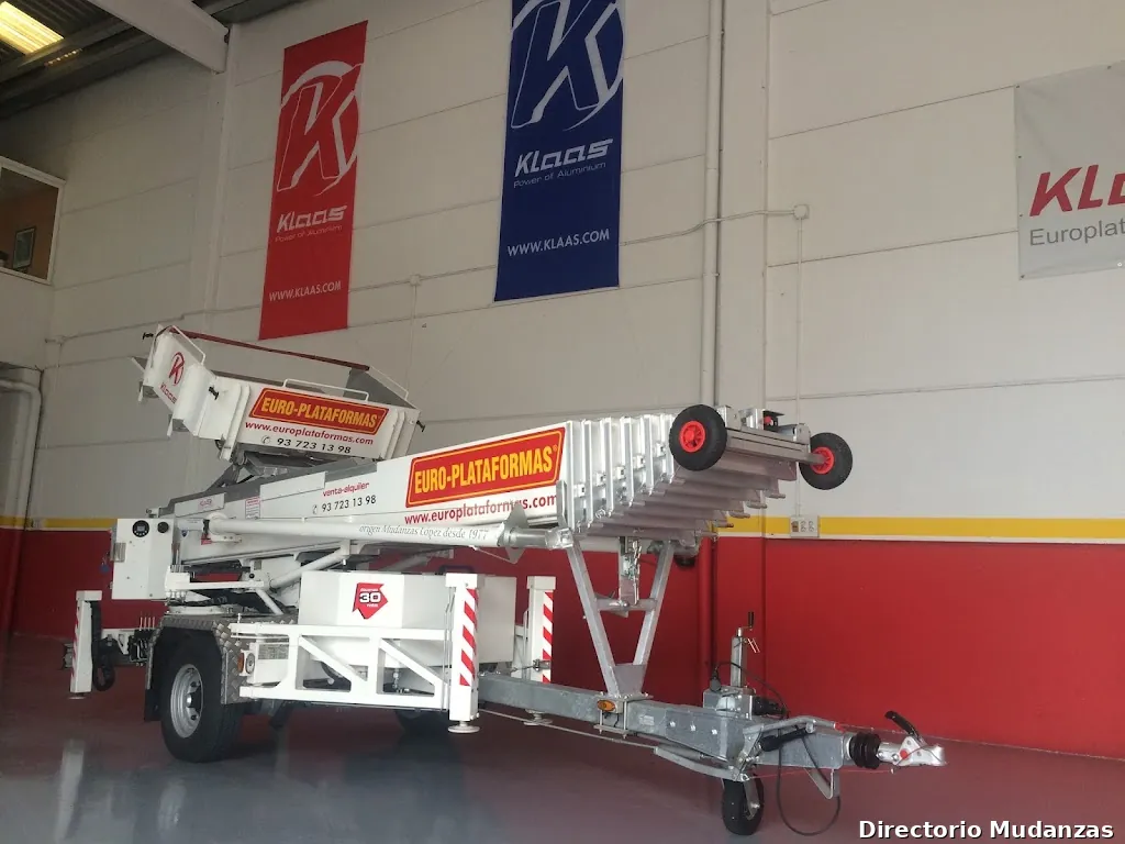 EURO-PLATAFORMAS S.L. Alquiler De Elevadores Para Mudanzas