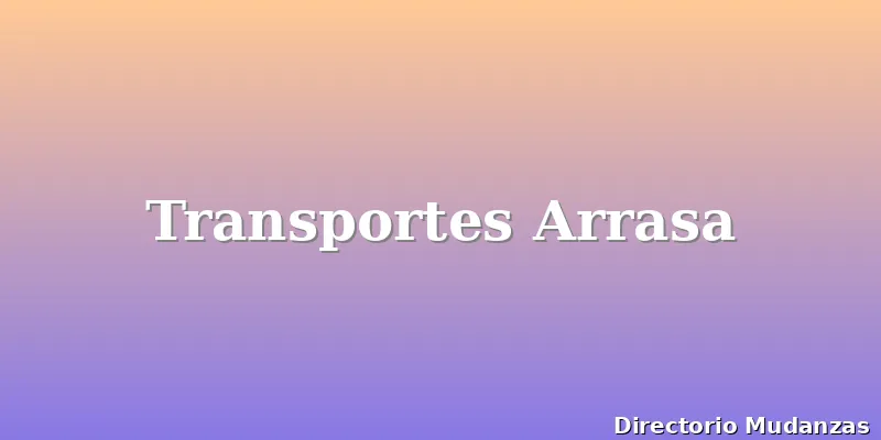 Transportes Arrasa