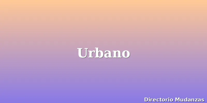 Urbano