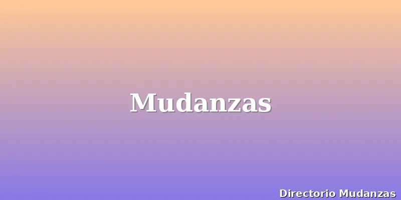 Mudanzas