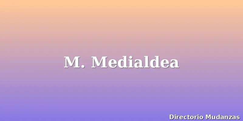 M. Medialdea